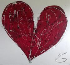 Heart Painting from Genevieve